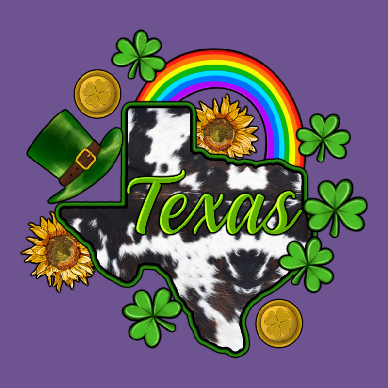 Texas Map St. Patrick's Vintage Tee by CowGirlArtShop | Teevron