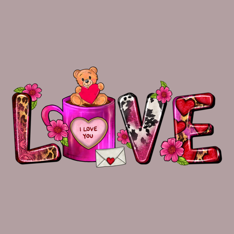 Love Coffee Mug Valentines Day Vintage Hoodie by FaDigitalArtStudio | Teevron