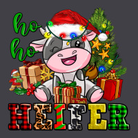 Ho Ho Heifer Little Cute Christmas Cow Heavyweight Hoodie | Teevron