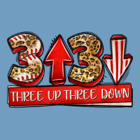 Three Up Three Down Baseball Urban Heavy Tee | Teevron