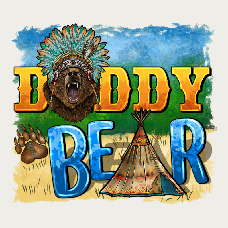 Daddy Bear Native Zipper Hoodie by BarkalooDesign | Teevron