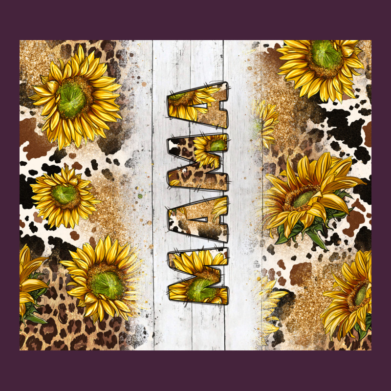 Western Mother's Day Mama With Cowhide And Sunflowers Tumbler Tbs Premium Tee by TumblerDesignByShophia | Teevron