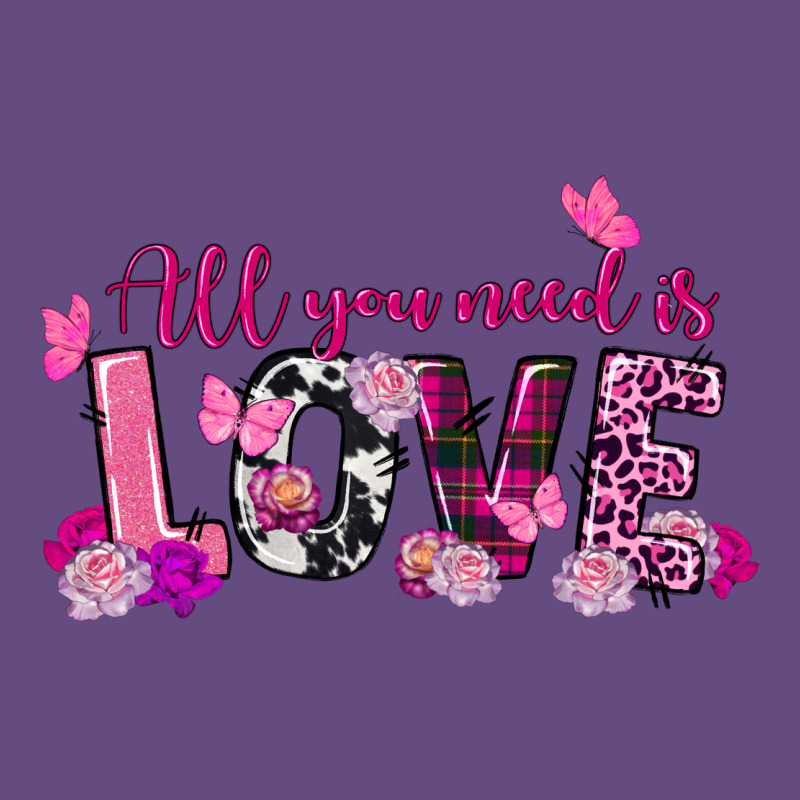 All You Need Is Love Valentine's Day Vintage Hoodie by FaDigitalArtStudio | Teevron