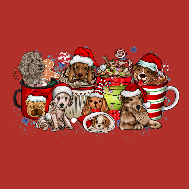 Christmas Dog Coffee Premium Hoodie by CowhideDigitalArt | Teevron