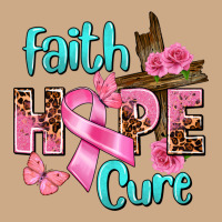 Faith Hope Cure Breast Cancer Vintage Hoodie | Teevron