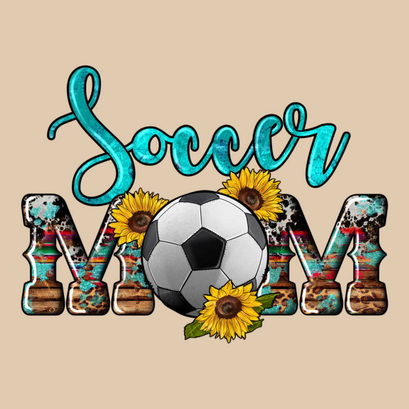 Western Leopard Cowhide Sunflowers  Glitter Mom Soccer Heavyweight Sweatshirt by Artiststas | Teevron