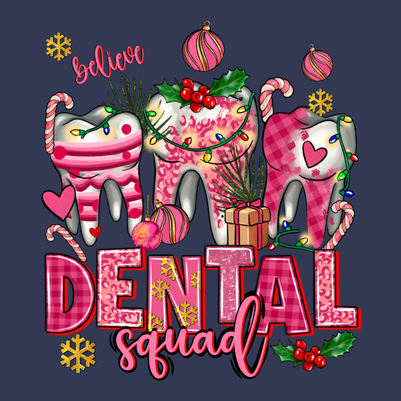 Pink Christmas Teeth Dental Squad Heavyweight Hoodie by AdoDesignShop | Teevron