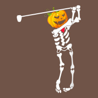 Golf Skeleton Pumpkin Halloween Shirt Premium Sweatshirt | Teevron