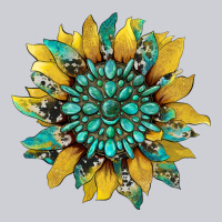 Sunflower With Gemstone And Cowhide Heavyweight Sweatshirt | Teevron