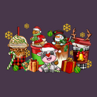 Christmas Cow Coffee Cups Heavyweight Hoodie | Teevron