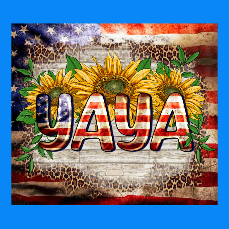 Patriotic Yaya Tumbler Zipper Hoodie by BarkalooDesign | Teevron