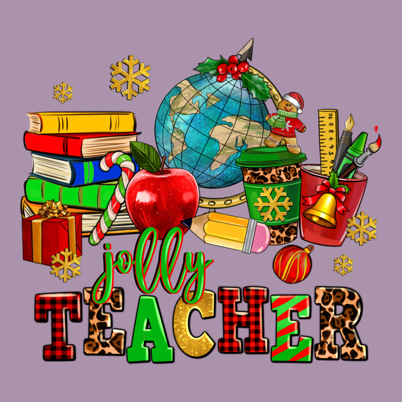 Christmas Jolly Teachers Heavyweight Hoodie by AdoDesignShop | Teevron