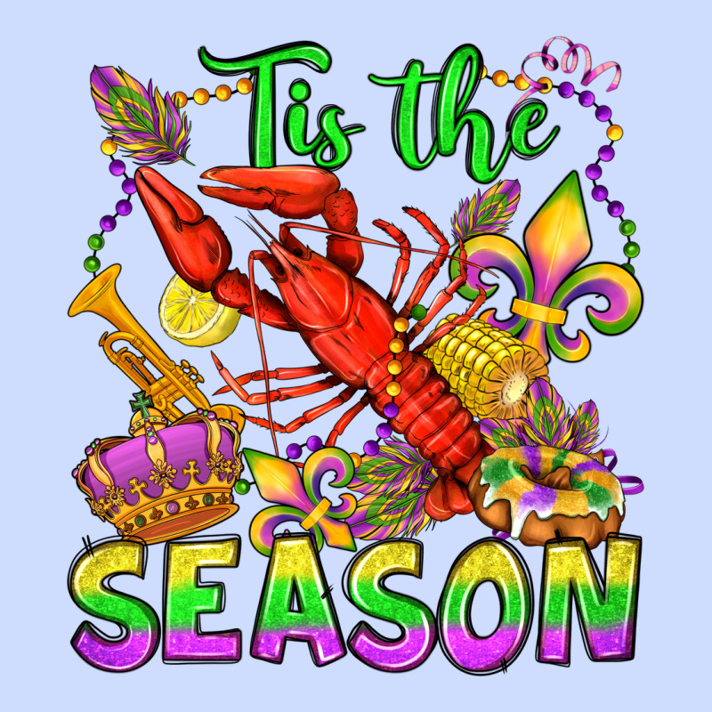 Tis The Season Mardi Gras Olivia Urban Heavy Tee by OliviaCreatesArt | Teevron