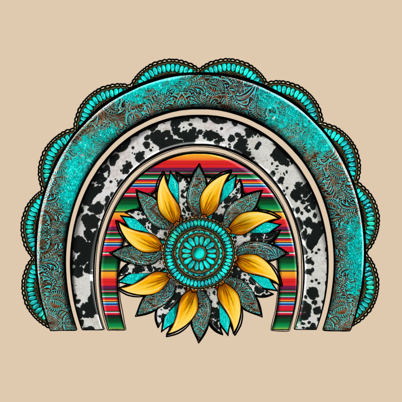 Gemstone Sunflower  Rainbow Heavyweight Sweatshirt by Artiststas | Teevron