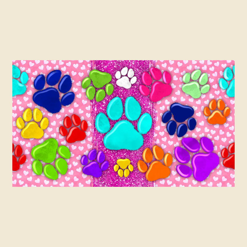 Paw Print Ladies Tee by TumblerDesignByShophia | Teevron