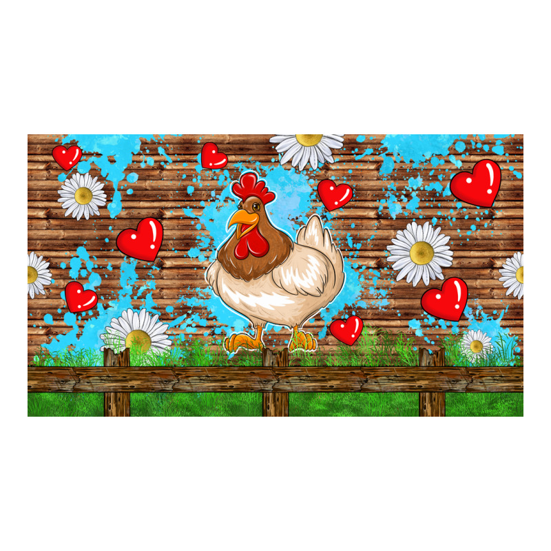 Cute Chicken Ladies Tee by TumblerDesignByShophia | Teevron