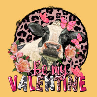 Be My Valentine Holstein Cow Valentine's Day Vintage Hoodie | Teevron