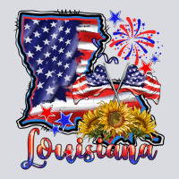 4th Of July  Louisiana Map Zipper Hoodie | Teevron