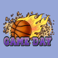 Game Day Basketball Leopard Flames Fireball Classic Tee | Teevron