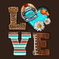 American Football Love And Helmet Heavy Core Tee | Teevron