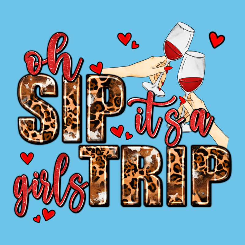 Oh Sip Its A Girls Trip Premium Sweatshirt by AdoDesignShop | Teevron
