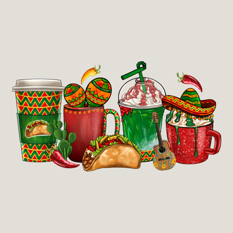 Tacos Coffee Cups Heavy Core Tee by texasbilliewilder | Teevron