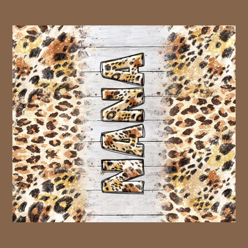 Mother's Day Nana Leopard Tumbler Tbs Premium Tee by TumblerDesignByShophia | Teevron