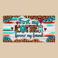 First My Mother Forever My Friend  License Plate Heavyweight Sweatshirt | Teevron