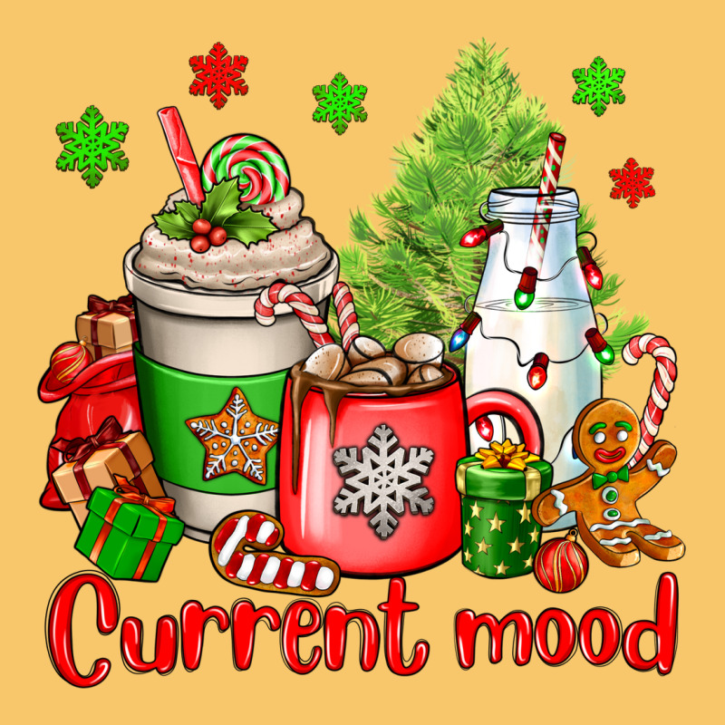 Current Mood Christmas Vintage Hoodie by OliviaCreatesArt | Teevron