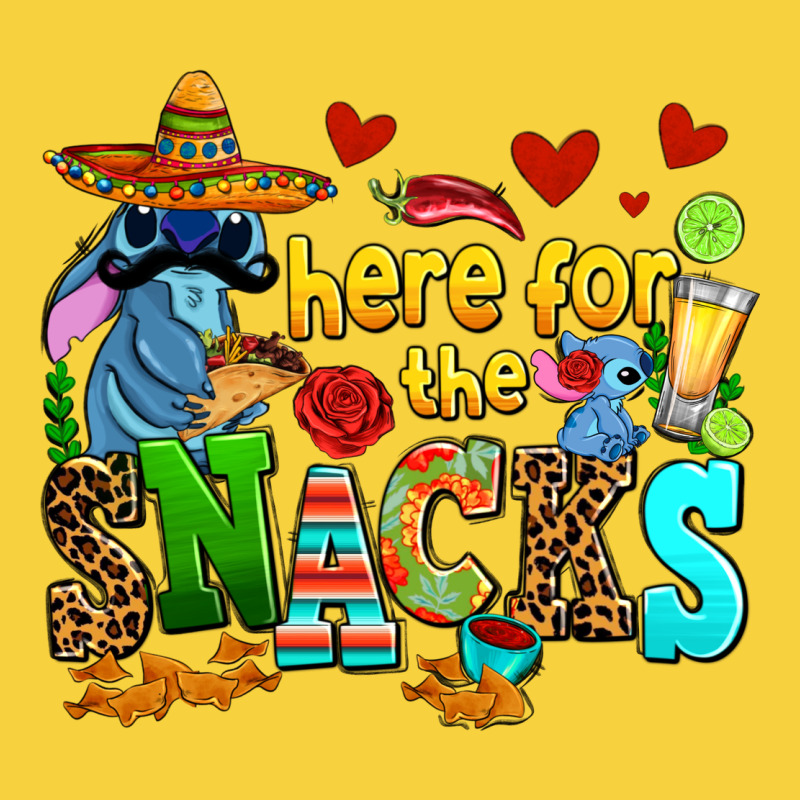 Here For The Snacks Premium Sweatshirt by AdoDesignShop | Teevron