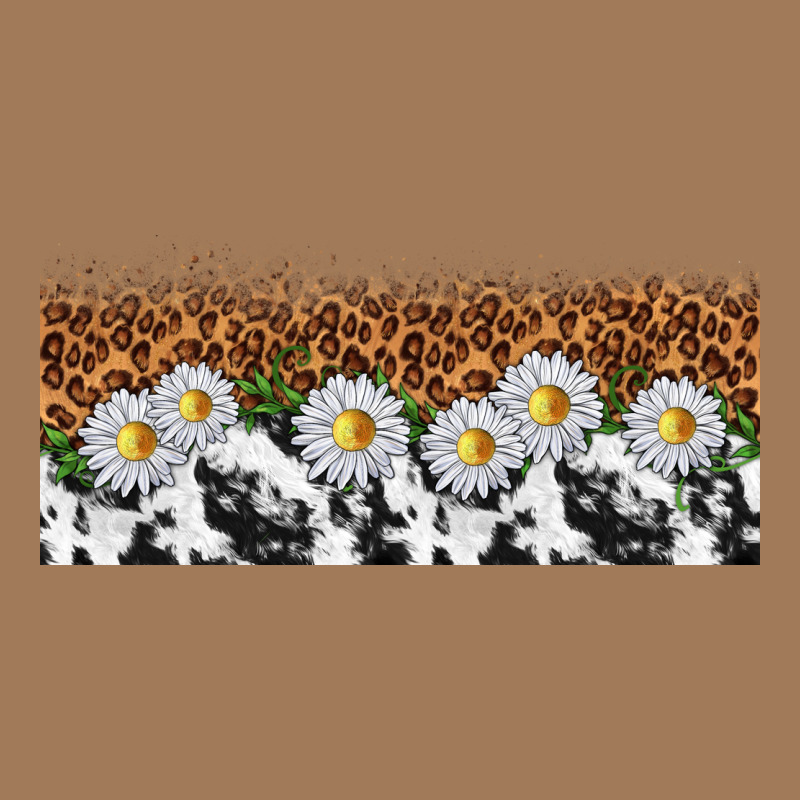 Cowhide Leopard Daisies Classic Tee by TumblerDesignByShophia | Teevron