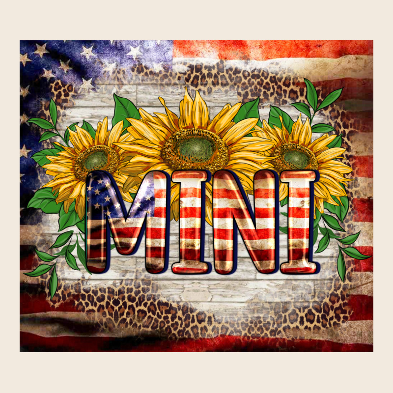 Patriotic Mini  Tumbler Zipper Hoodie by BarkalooDesign | Teevron