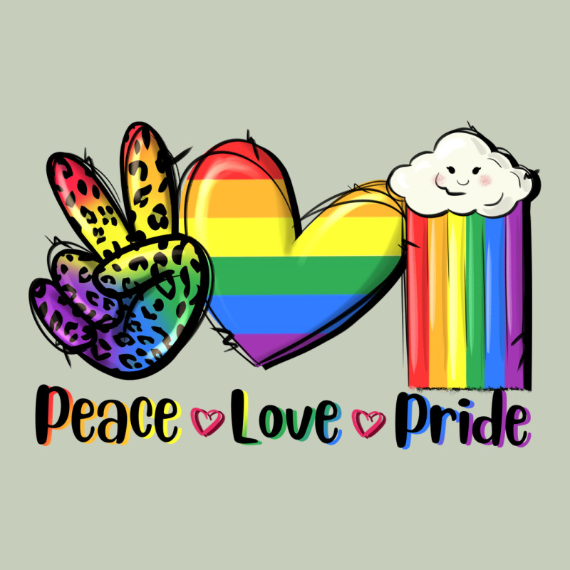 Peace Love Pride Long Sleeve Tee by FaDigitalArtStudio | Teevron