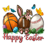 Happy Easter sports with butterfly | Teevron