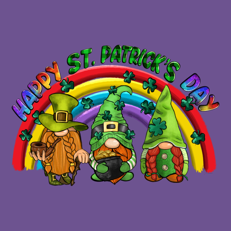 Happy St. Patrick's Day Rainbow Gnomes Vintage Tee by CowGirlArtShop | Teevron