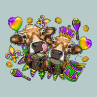 Mardi Gras Heifers Heavy Core Tee | Teevron