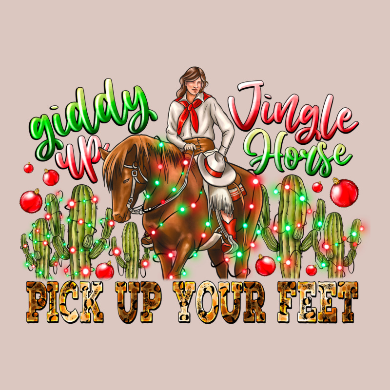 Giddy Up Jingle Horse Pick Up Your Feet Premium Hoodie by CowhideDigitalArt | Teevron