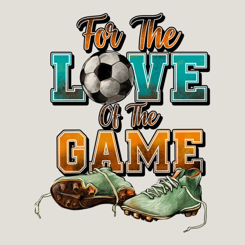 For The Love Of The Game Soccer Heavy Core Tee by NancyCooperArtShop | Teevron