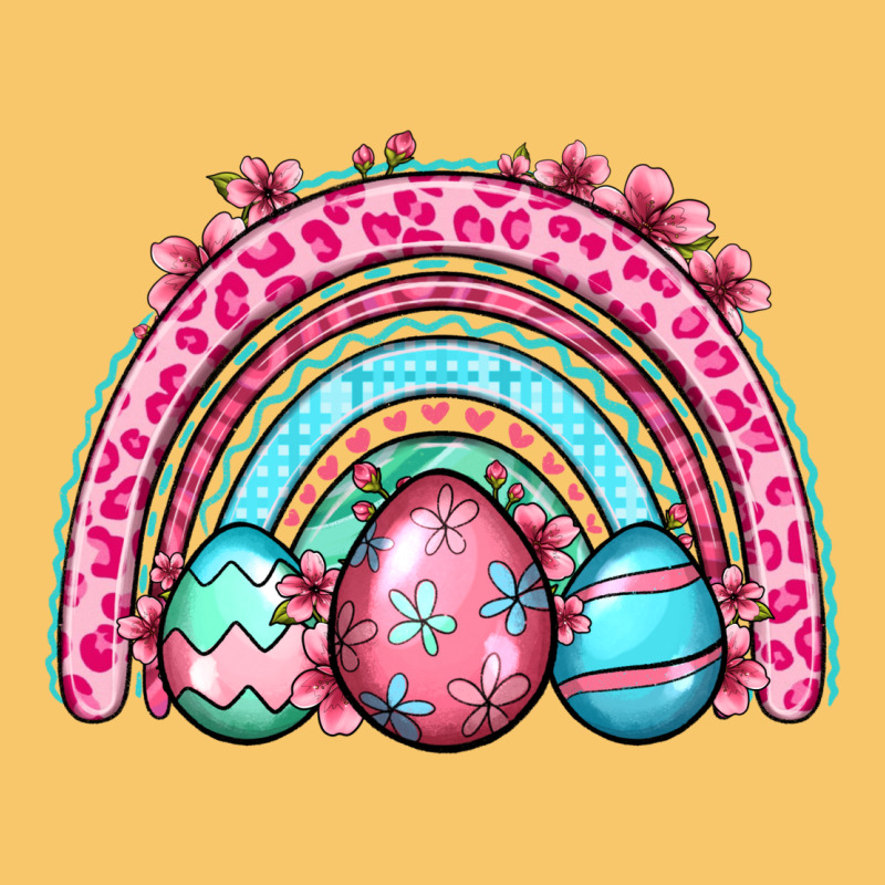 Easter Eggs Rainbow Vintage Hoodie by OliviaCreatesArt | Teevron