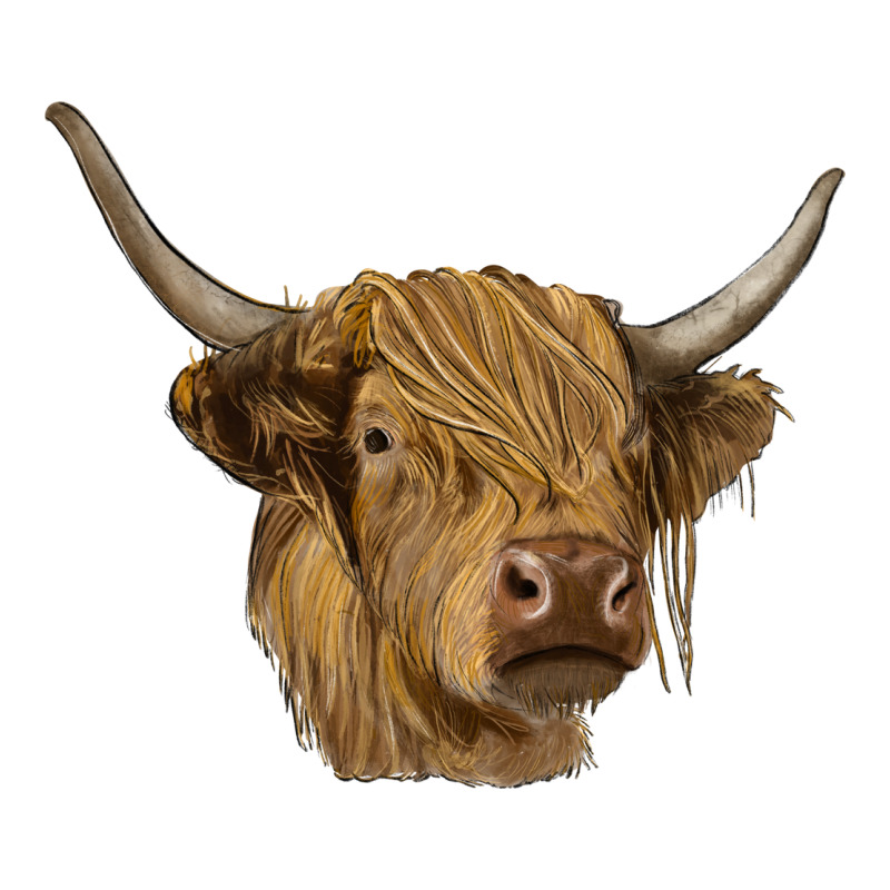 Highland Cow Long Sleeve Tee by RanaPortraitStore | Teevron
