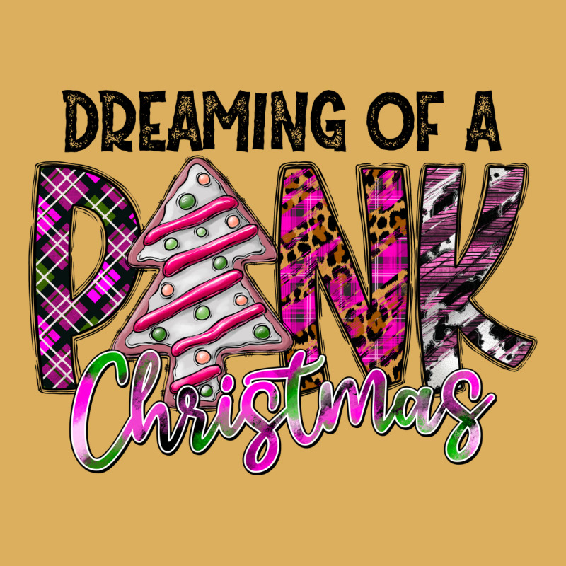 Dreaming Of A Pink Christmas Premium Hoodie by CowhideDigitalArt | Teevron