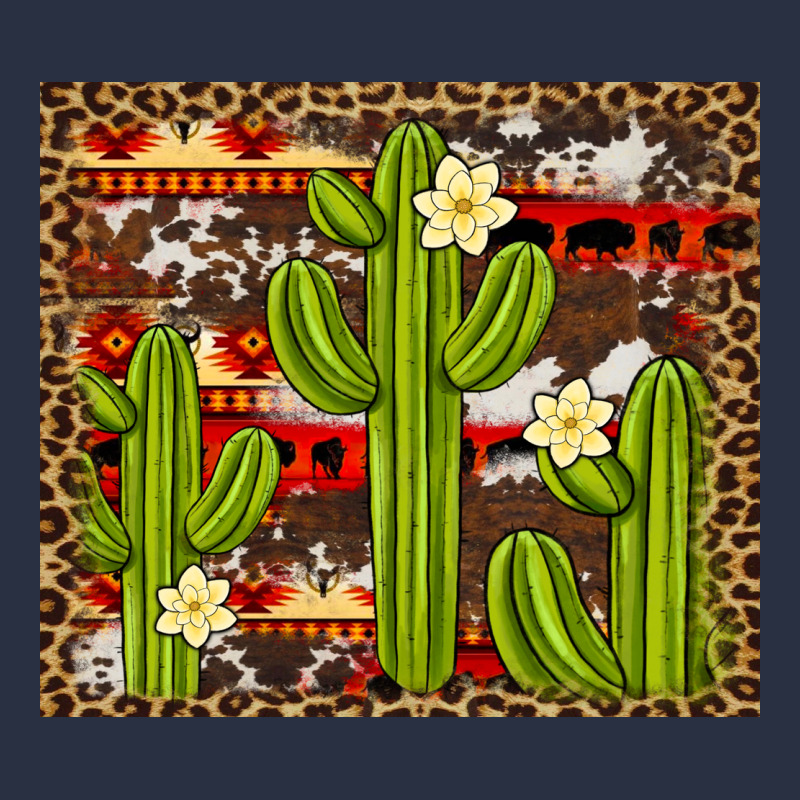 Aztec Cowhide Cactus Background Heavyweight Sweatshirt by Artiststas | Teevron