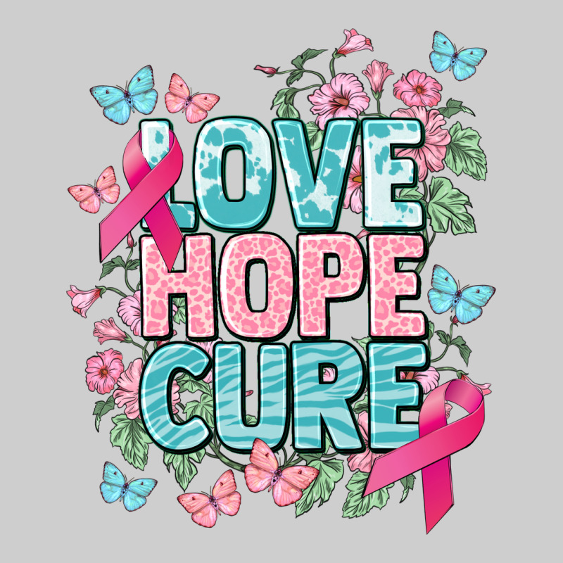 Love Hope Cure Cancer Awareness Premium Tee by HowdyJamesFarm | Teevron