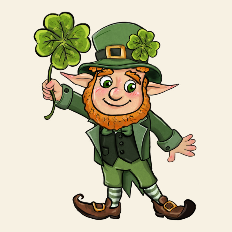 St. Patrick's Day Elf Vintage Tee by CowGirlArtShop | Teevron