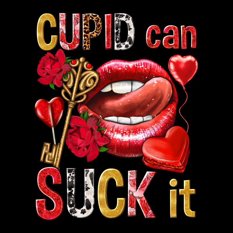 Cupid Can Suck It Valentine's Day Premium Tee by HowdyJamesFarm | Teevron