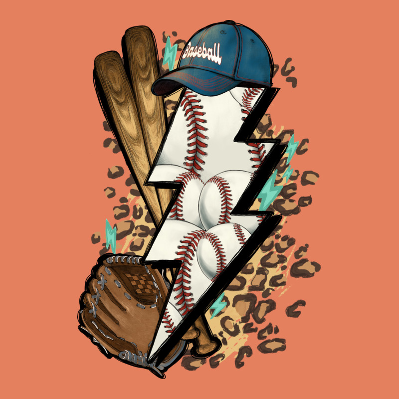 Lightning Bolt Baseball Classic Tee by HowdyJamesFarm | Teevron