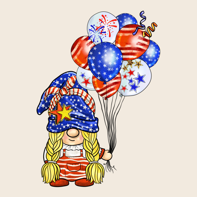 Patriotic Gnome Balloon Zipper Hoodie by BarkalooDesign | Teevron