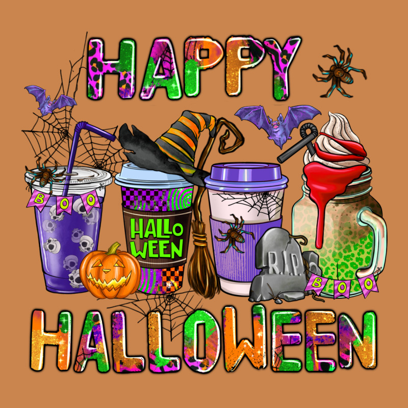 Happy Halloween Coffee Cups Heavyweight Hoodie by AdoDesignShop | Teevron
