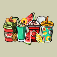 Fruits Coffee Cups Heavy Core Tee | Teevron