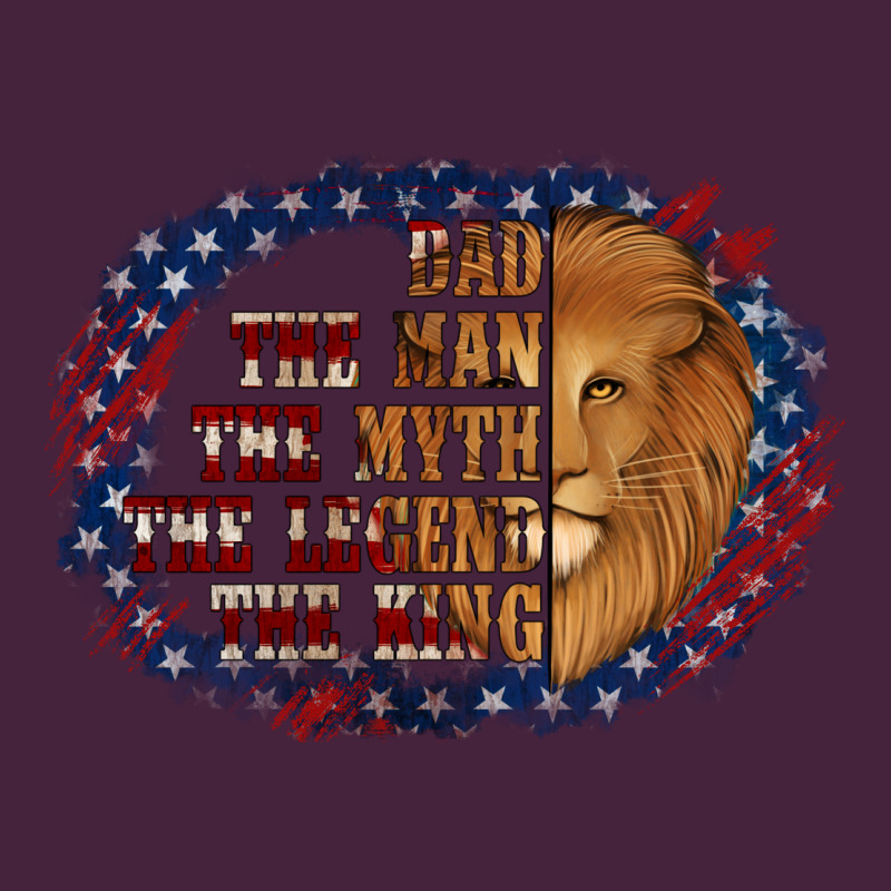 Dad The Man American Flag Premium Tee by Jasminsmagicworld | Teevron